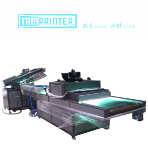 TM-Z1 Oblique Arm Type Screen Printer Connect UV Curing Machine