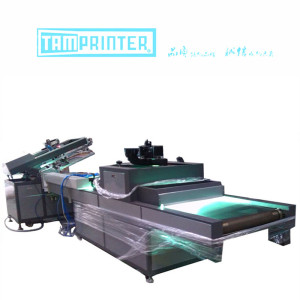 TM-Z1 Oblique Arm Type Screen Printer Connect UV Curing Machine