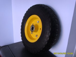 10" PU Foam Wheel, PU - Polyurethane Wheel