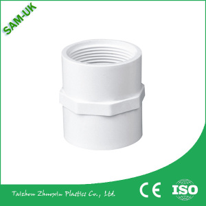 Low Price Sch40 ASTM D2466 White1/2 PVC Threaded Adapter An04