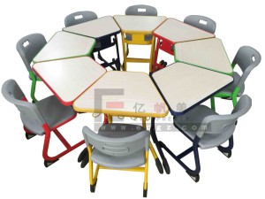 Cheap Price Table Enfant /Children Furniture Desk/Colourful Kid′s Table & Chair